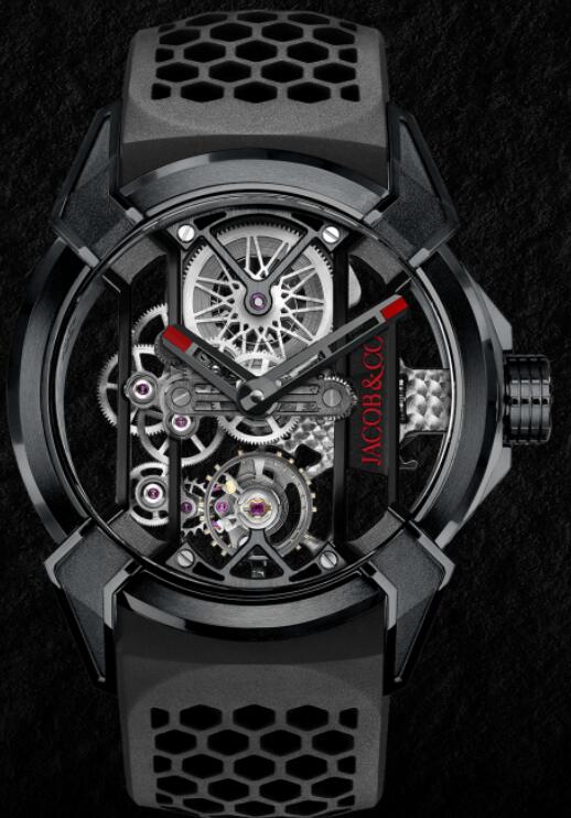 Jacob & Co. EPIC X BLACK TITANIUM Watch Replica EX110.21.AA.AC.ABRUA Jacob and Co Watch Price